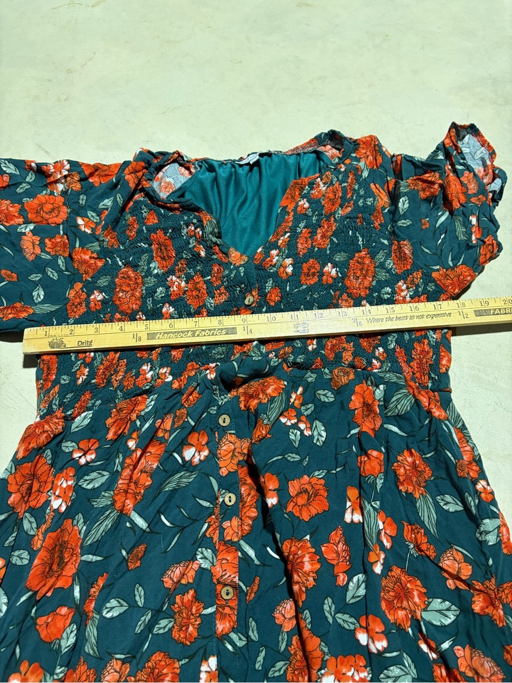 Baltic born botega midi Floral Midi Dress 1XL - Picture 4 of 9